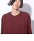 アディダス（adidas）スリーストライプス WASH ロングスリーブTシャツ KUE34-IT0888 ロンT 長袖 ヘビーウェイト ルーズフィット