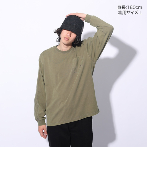 アディダス（adidas）スリーストライプス WASH ロングスリーブTシャツ