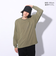 アディダス（adidas）スリーストライプス WASH ロングスリーブTシャツ KUE34-IT0889 ロンT 長袖 ヘビーウェイト ルーズフィット