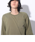 アディダス（adidas）スリーストライプス WASH ロングスリーブTシャツ KUE34-IT0889 ロンT 長袖 ヘビーウェイト ルーズフィット