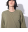 アディダス（adidas）スリーストライプス WASH ロングスリーブTシャツ KUE34-IT0889 ロンT 長袖 ヘビーウェイト ルーズフィット