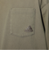 アディダス（adidas）スリーストライプス WASH ロングスリーブTシャツ KUE34-IT0889 ロンT 長袖 ヘビーウェイト ルーズフィット