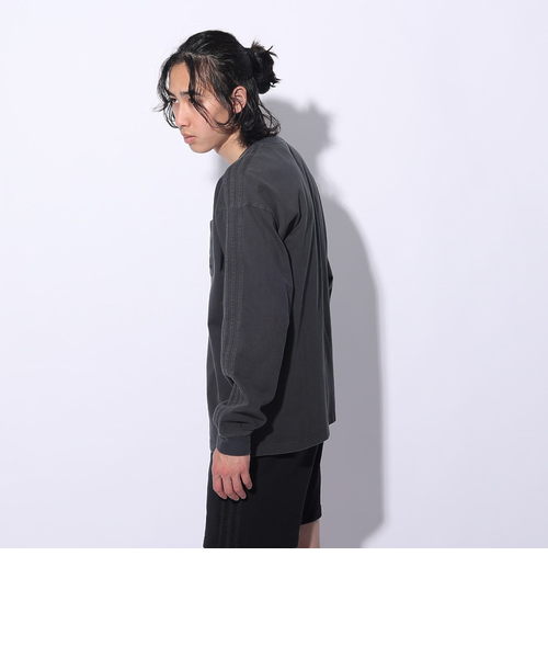 アディダス（adidas）スリーストライプス WASH ロングスリーブTシャツ