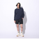 アディダス（adidas）スリーストライプス WASH ロングスリーブTシャツ KUE34-JE0946 ロンT 長袖 ヘビーウェイト ルーズフィット