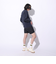 アディダス（adidas）スリーストライプス WASH ロングスリーブTシャツ KUE34-JE0946 ロンT 長袖 ヘビーウェイト ルーズフィット