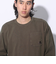 アディダス（adidas）スリーストライプス WASH ロングスリーブTシャツ KUE34-JE0947 ロンT 長袖 ヘビーウェイト ルーズフィット