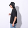 アディダス（adidas）スリーストライプス Tシャツ 半袖 KUE35-IT0891 黒 ブラック ヘビーウェイト ルーズフィット