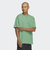 アディダス（adidas）スリーストライプス Tシャツ 半袖 KUE35-IT0892 グリーン ヘビーウェイト ルーズフィット