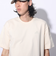 アディダス（adidas）スリーストライプス Tシャツ 半袖 KUE35-IT0893 白 ヘビーウェイト ルーズフィット