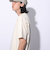 アディダス（adidas）スリーストライプス Tシャツ 半袖 KUE35-IT0893 白 ヘビーウェイト ルーズフィット
