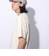 アディダス（adidas）スリーストライプス Tシャツ 半袖 KUE35-IT0893 白 ヘビーウェイト ルーズフィット