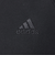 アディダス（adidas）スリーストライプス スウェット 半袖 シャツ KUE37-IT0896 黒 ブラック ヘビーウェイト ルーズフィット
