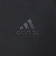アディダス（adidas）スリーストライプス スウェット 半袖 シャツ KUE37-IT0896 黒 ブラック ヘビーウェイト ルーズフィット
