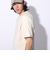 アディダス（adidas）スリーストライプス スウェット半袖シャツ KUE37-IT0897 白 ヘビーウェイト ルーズフィット