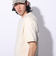 アディダス（adidas）スリーストライプス スウェット半袖シャツ KUE37-IT0897 白 ヘビーウェイト ルーズフィット