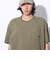 アディダス（adidas）スリーストライプス WASH Tシャツ 半袖 ポケT 胸ポケット KUE41-IT0909 ルーズフィット