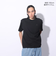 アディダス（adidas）スリーストライプス Tシャツ 半袖 KUE43-IT0913 黒 ブラック ヘビーウェイト ルーズフィット