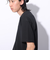 アディダス（adidas）スリーストライプス Tシャツ 半袖 KUE43-IT0913 黒 ブラック ヘビーウェイト ルーズフィット