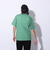 アディダス（adidas）スリーストライプス Tシャツ 半袖 KUE43-IT0914 グリーン ヘビーウェイト ルーズフィット