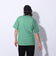 アディダス（adidas）スリーストライプス Tシャツ 半袖 KUE43-IT0914 グリーン ヘビーウェイト ルーズフィット