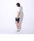 アディダス（adidas）スリーストライプス Tシャツ 半袖 KUE43-IT0915 白 ヘビーウェイト ルーズフィット