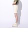 アディダス（adidas）スリーストライプス スウェットショーツ KUE44-IT0917 白 ショートパンツ 短パン