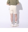 アディダス（adidas）スリーストライプス スウェットショーツ KUE44-IT0917 白 ショートパンツ 短パン