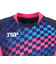 ティーエスピー（TSP）卓球ウエア 半袖シャツ ジュニア チェッカーグラデシャツ 031431 0100 JR 速乾