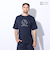 ドライプラスクール シャインブロック メッシュ 半袖Tシャツ CT4S0027-TR863-GRES NVY