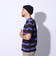 エクストララージ（XLARGE）XL91 ストライプ ショートスリーブ Tシャツ 101241011013-BLUE