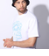 エクストララージ（XLARGE）ALIEN SPRAYER ショートスリーブ Tシャツ 101241011019-WHITE