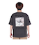 ルーカ（RVCA）tシャツ 半袖 グレー THRASHED BOX 半袖Tシャツ BE041224 PTK