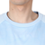 ドライプラスクール シャインブロック メッシュ 半袖Tシャツ CT4S0028-TR863-GRES LBLU