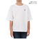 ハーレー（HURLEY）ボーイズ オーバーサイズド レオパード スクエア 半袖Tシャツ BSS2431003-WHT