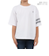 ハーレー（HURLEY）ボーイズ ファントム オーバーサイズド レオパード ブロック パーティー 半袖Tシャツ BUT2431007-WHT