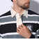 エクストララージ（XLARGE）EMBLEM STRIPED RUGBY シャツ 101241013001-BLACK