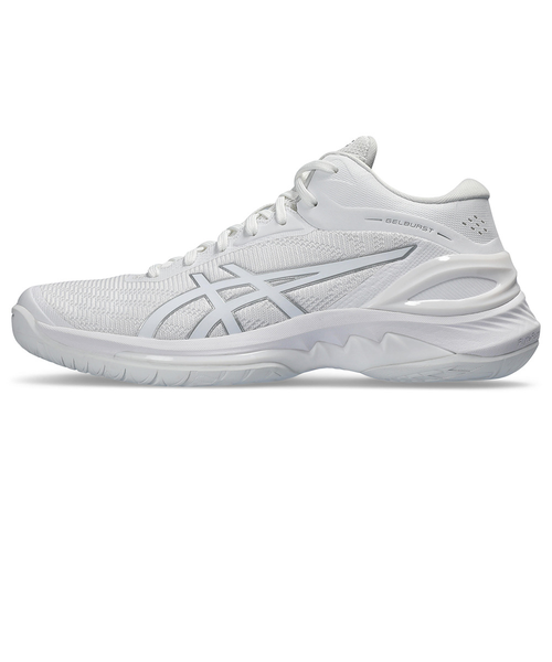 着用5回☆アシックス ゲルバースト28 バスケットボールシューズ 27cm 白 ASICS アシックス（ASICS）（メンズ、レディース）バスケ