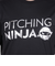 PITCHING NINJA（PITCHING NINJA ）野球ウェア WORD 半袖Tシャツ OT0124SS0003-BLK