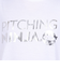 PITCHING NINJA（PITCHING NINJA ）野球ウェア WORD 半袖Tシャツ OT0124SS0003-WHT