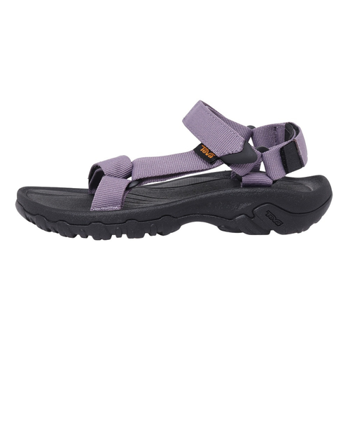 23cm 新品 Teva テバ ハリケーン4 サンダル 黒 ストラップ ハリケーン テバ レディース スポーツサンダル ストラップ