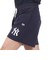 ニューエラ（NEW ERA）ヘビーウェイト コットン ショートパンツ MLB Apparel ニューヨーク･ヤンキース NVY 14122017