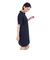 ラッセル（RUSSELL）16/-OE ハーフジップ ワンピース RBL24S1005 NVY