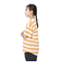 チャンピオン（CHAMPION）ジュニア ボーダーショートスリーブTシャツ CK-Z306 034