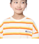 チャンピオン（CHAMPION）ジュニア ボーダーショートスリーブTシャツ CK-Z306 034