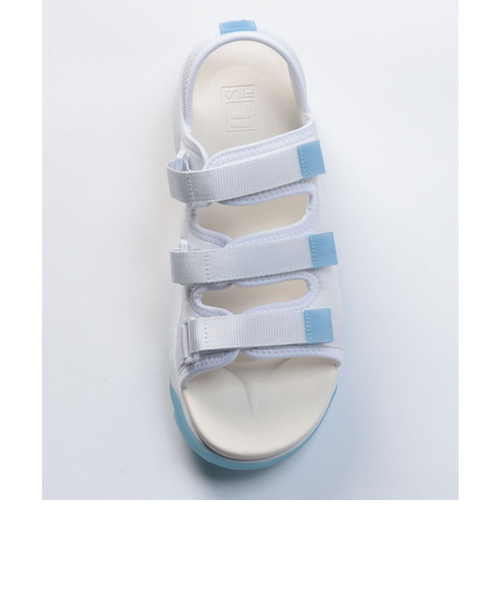 フィラ（FILA）厚底ストラップサンダル ディスラプターSD パフィー