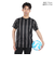 アスレタ（ATHLETA）サッカー フットサルウェア ストライププラクティスシャツ 2408 BLK