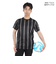 アスレタ（ATHLETA）サッカー フットサルウェア ストライププラクティスシャツ 2408 BLK