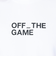 OFF THE GAME（OFF THE GAME）野球ウェア ビッグロゴ 半袖Tシャツ OG0124SS0001-WHT