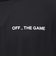 OFF THE GAME（OFF THE GAME）野球ウェア ライン 半袖Tシャツ OG0124SS0002-BLK