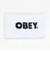 オベイ（OBEY）BOLD LABEL ORGANIC STRAPB キャップ 100490095UBLO24P